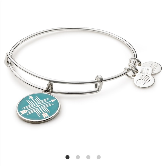 Alex and Ani Jewelry - Arrows of friendship charm bangle alex & ani